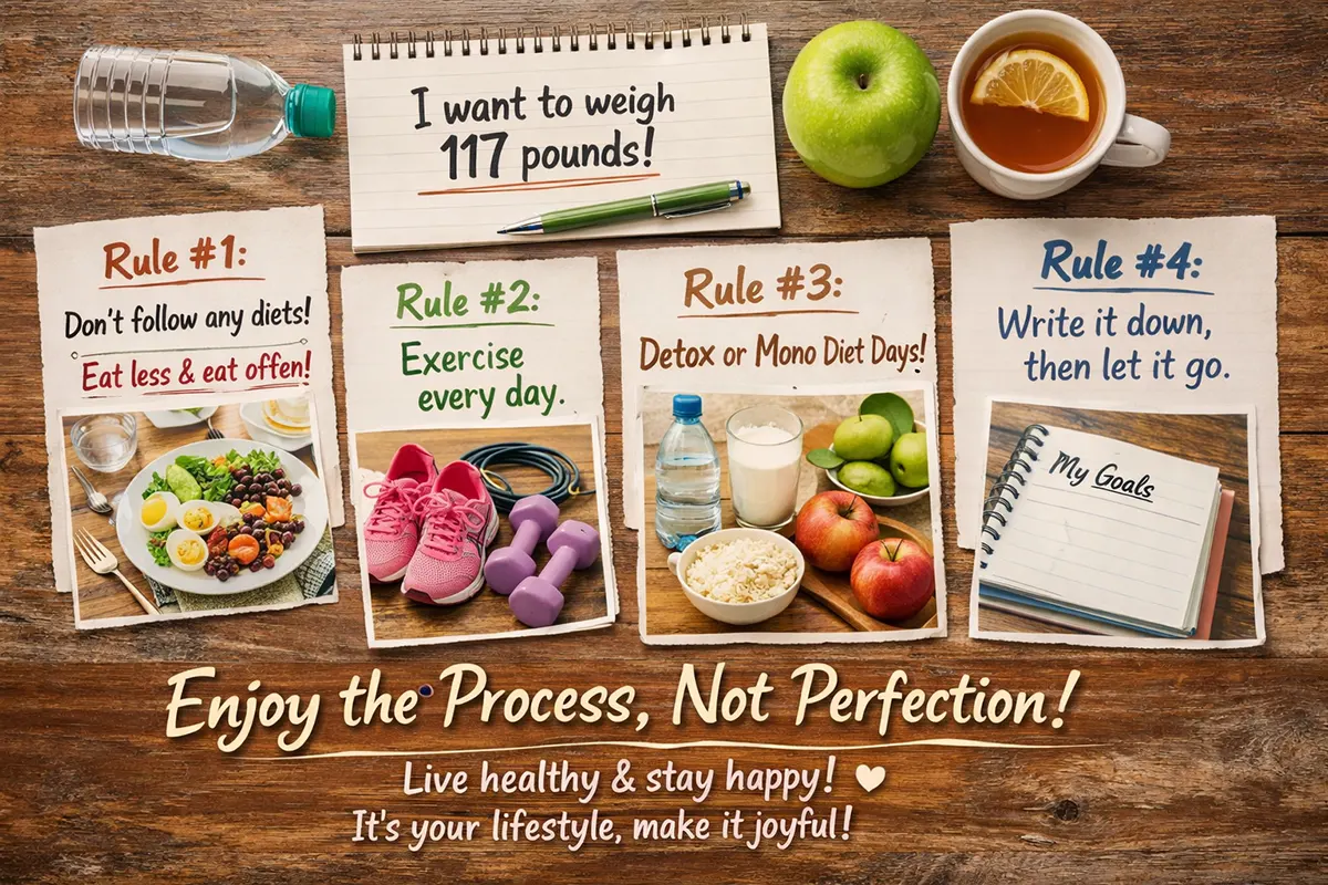 My Simple Rules for Maintaining My Ideal Weight