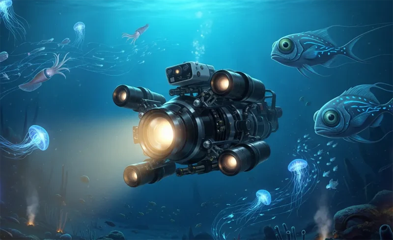 Underwater TV Watches Life 1,000 Meters Down — 5,000-Meter Cameras Are Next 3 Underwater TV Watches Life 1,000 Meters Down — 5,000-Meter Cameras Are Next