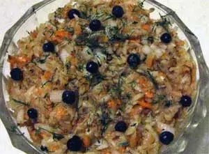 Jerusalem artichoke salad