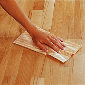 Натирка паркетного пола Sanding a parquet floor
