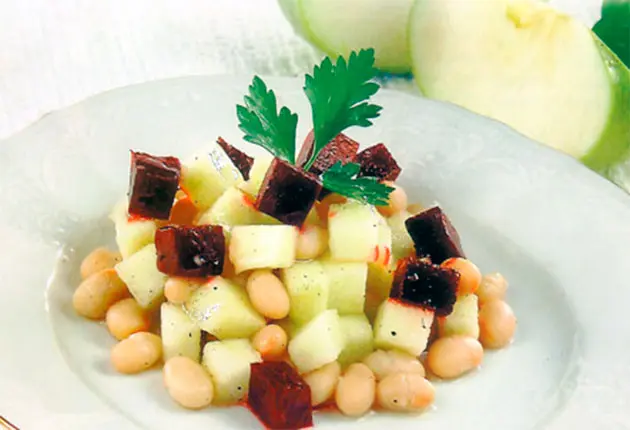 Crunchy Beet, Bean, and Apple Salad 3 Salad