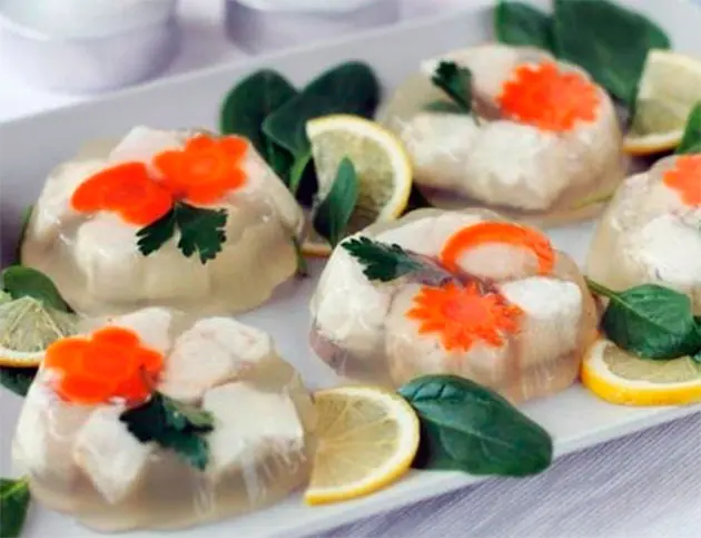How to Make Ukrainian Pike Perch Aspic 3 Pike-perch aspic