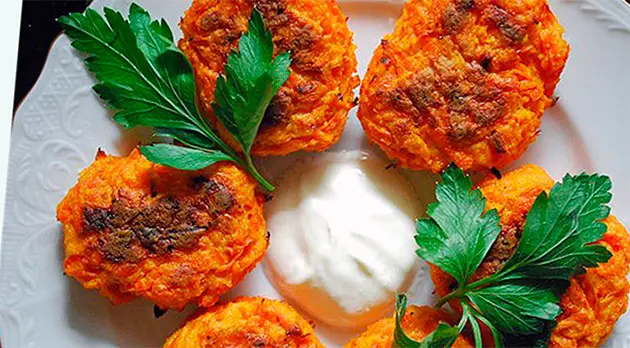 Crispy Pea Patties 3 Pea fritters