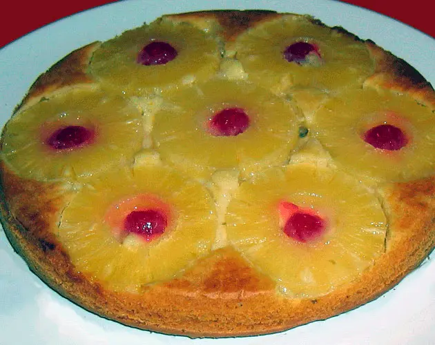 Pineapple Layer Cake with Coconut Meringue 3 Pineapple pie