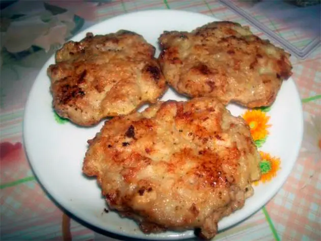 Soy meat cutlets
