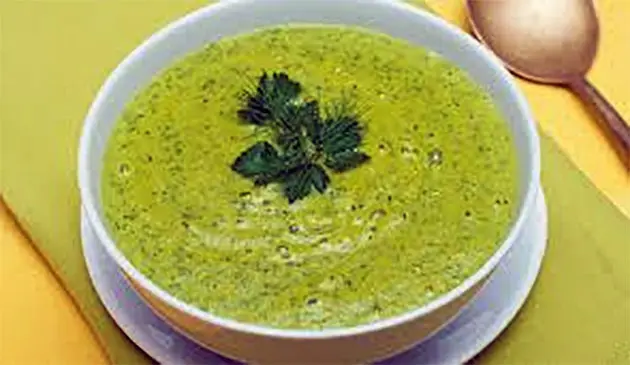 Creamy Spinach Soup 3 Creamy spinach soup