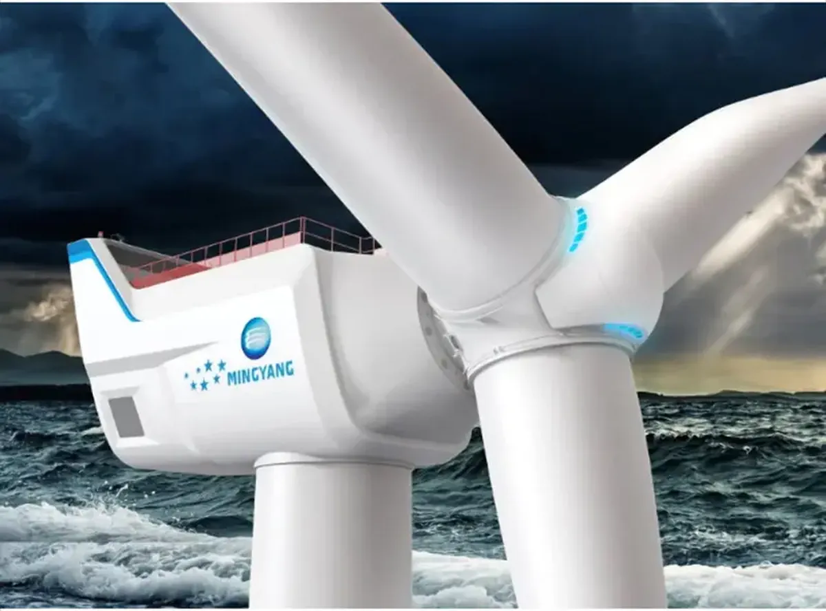 Gigantomania to the rescue: China plans to build a wind turbine as tall as a 70-story skyscraper.