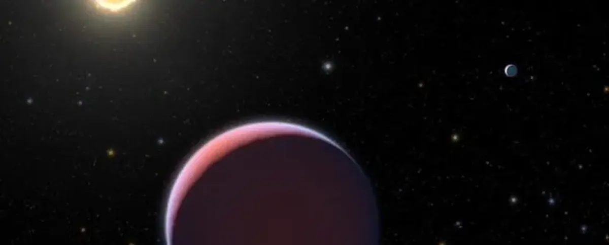 Scientists have discovered a strange planet that is light and fluffy, like cotton candy.