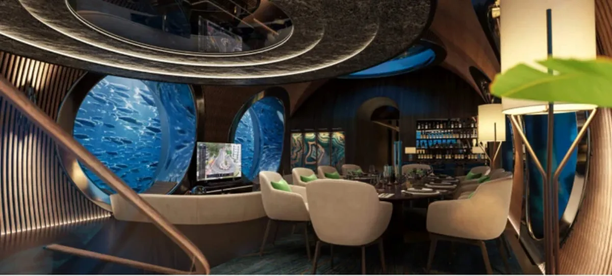 In the Netherlands, a superyacht has been built that easily converts into a submarine.