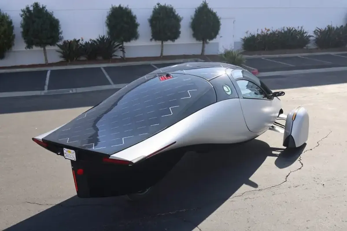 An impressive solar electric vehicle intended for mass production was showcased in Las Vegas.