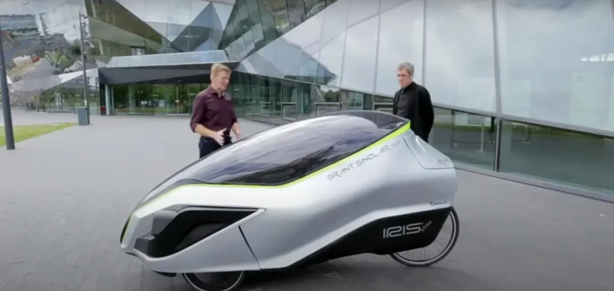 Helmet Bike: A Brit has created the world's fastest electric bicycle.