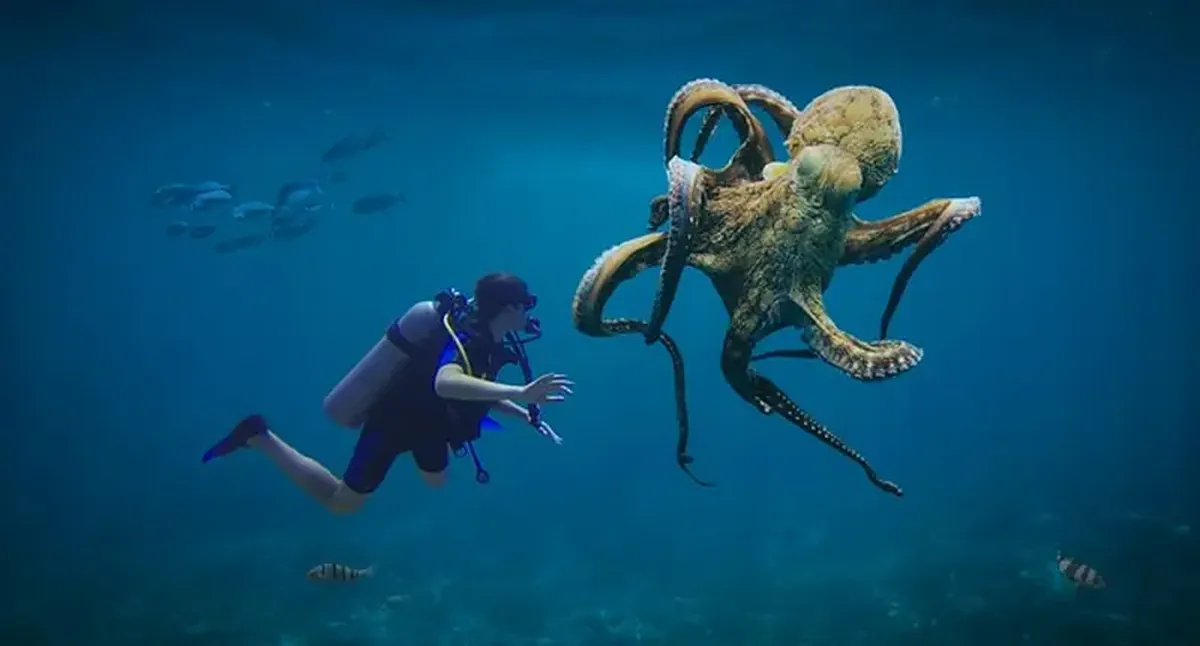 Male octopuses paralyze females with venom during mating to prevent being eaten.