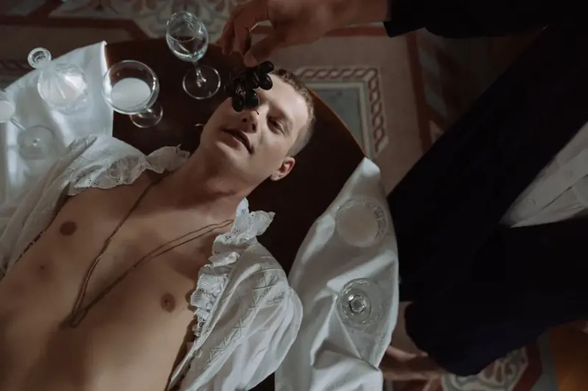 The magical elixir: red grape juice enhances male libido.