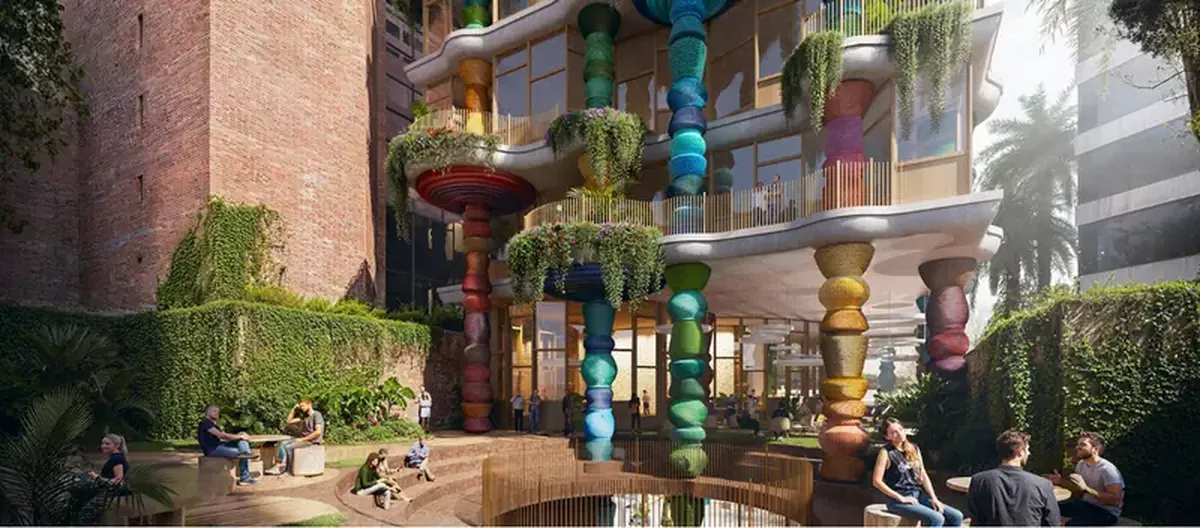 A vibrant and playful design school will be built in Bogotá.