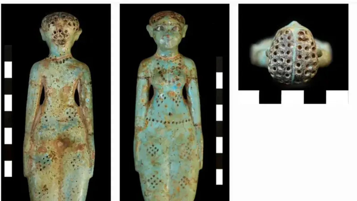 A lavish family tomb filled with treasures dating back 4,000 years has been discovered in Egypt.