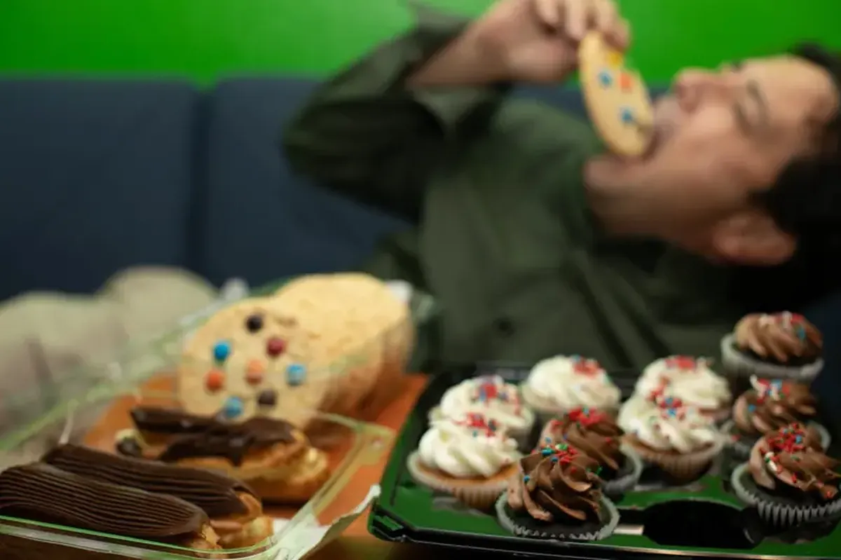 The drama of gluttony: overeating is an evil that's not immediately apparent.