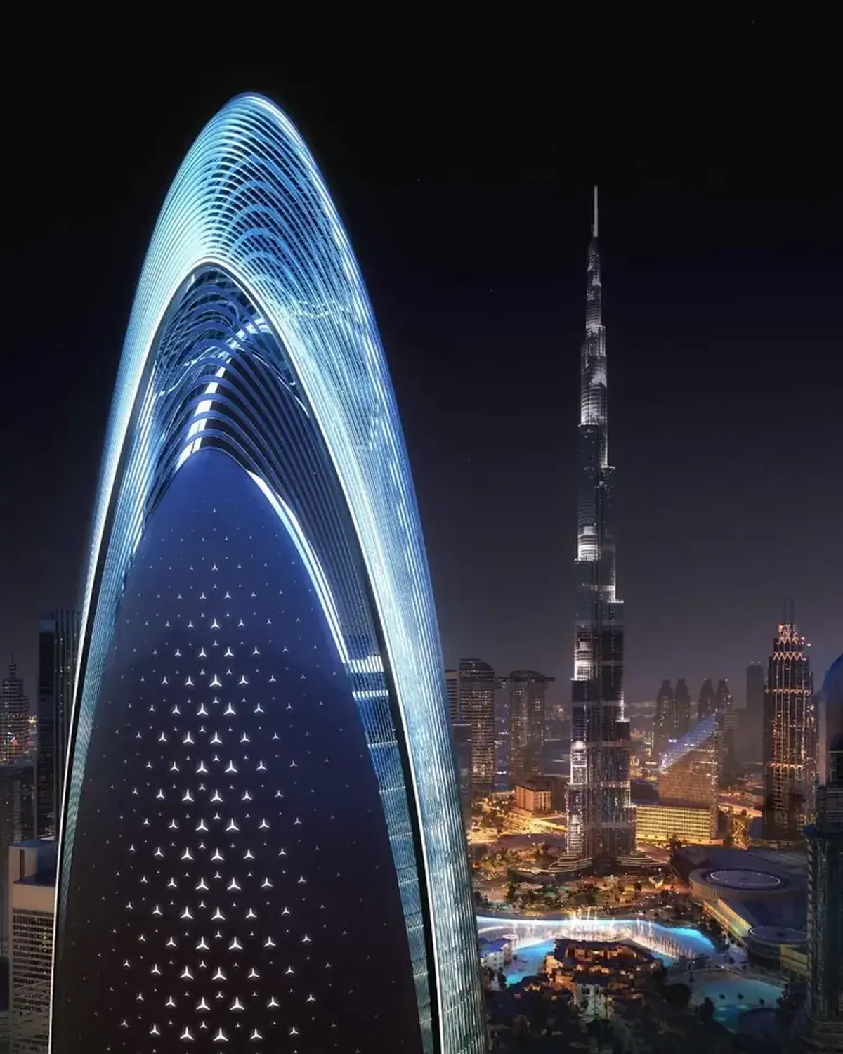 Mercedes-Benz Is Building Its First Skyscraper in Dubai 3 Mercedes-Benz will build its first skyscraper in Dubai.