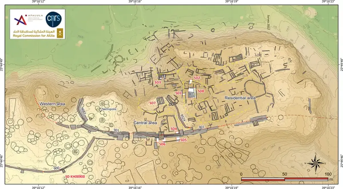 A 4,000-Year-Old City Was Hiding in a Saudi Oasis 4 A great, 4,000-year-old city was hidden in an oasis in Saudi Arabia.