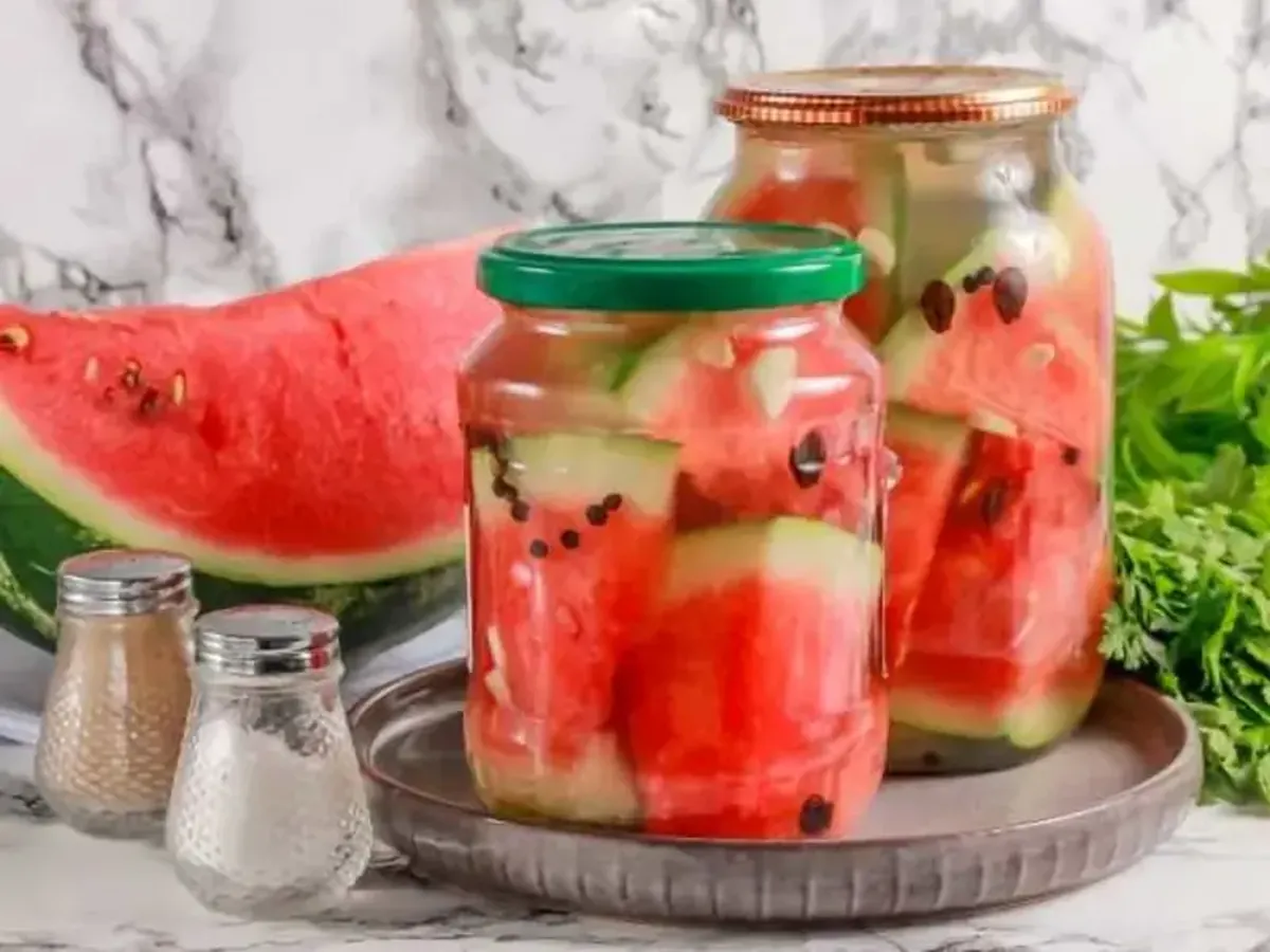 The Harmony of the Incompatible: A Pickled Watermelon Recipe