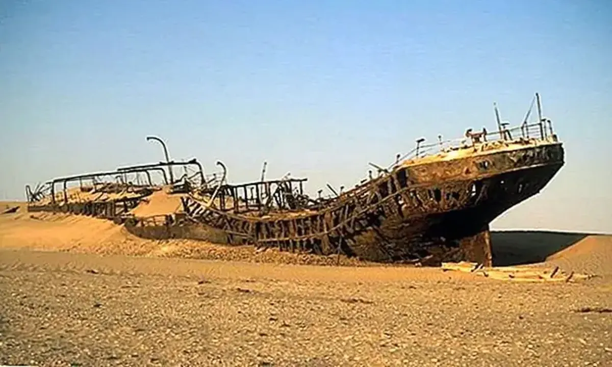 A ship loaded with treasure was discovered in Namibia’s Namib Desert. How did it end up there?