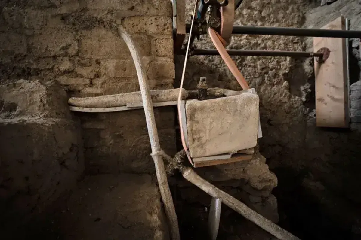 Discoveries like this happen once in a hundred years: a lavish private bath has been uncovered in Pompeii.