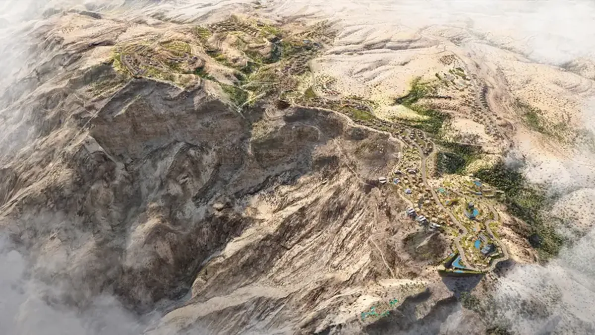 Dizzying thrills: an innovative resort will rise in Oman’s mountains.