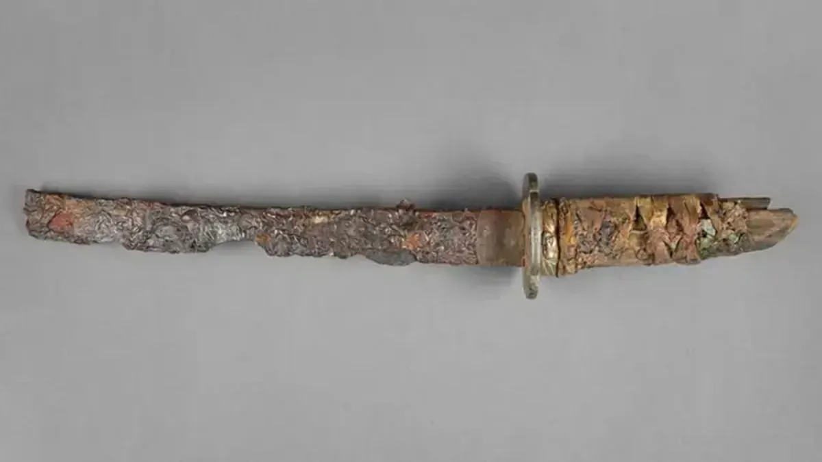 In Berlin, a richly decorated Japanese sword from the Edo period has been unearthed.