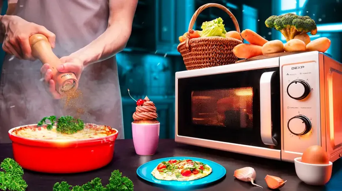 Get rid of the stereotype: a microwave doesn't strip food of its nutrients.