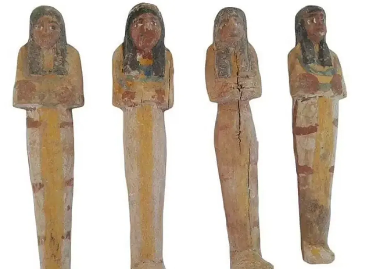 Three previously unknown tombs dating back 3,500 years have been discovered in Egypt.