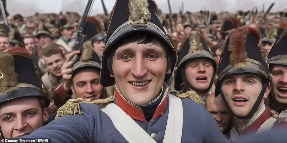 Jesus, Napoleon, Cleopatra: artificial intelligence has generated selfies of historical figures.