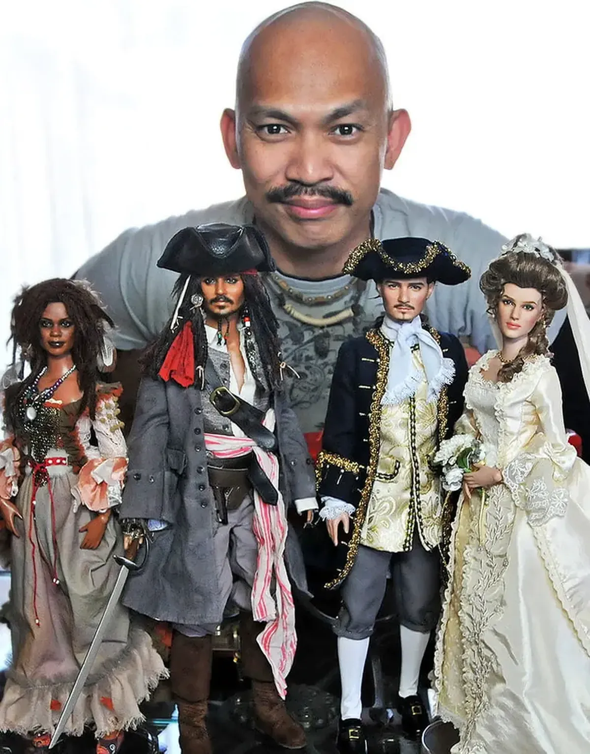 Noel Cruz: the gentle puppeteer behind hyper‑real celebrity dolls 3 Noel Cruz: The Kind Karabas and His Obedient Celebrity Dolls