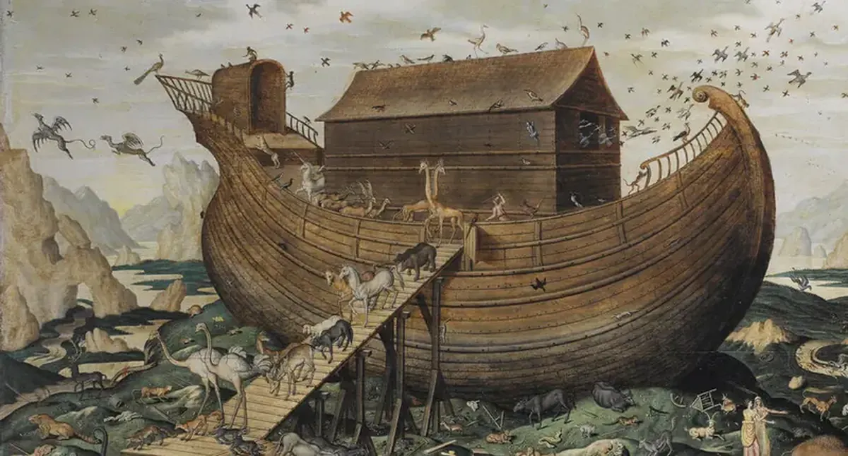The oldest map of the world has revealed the path to Noah's Ark.