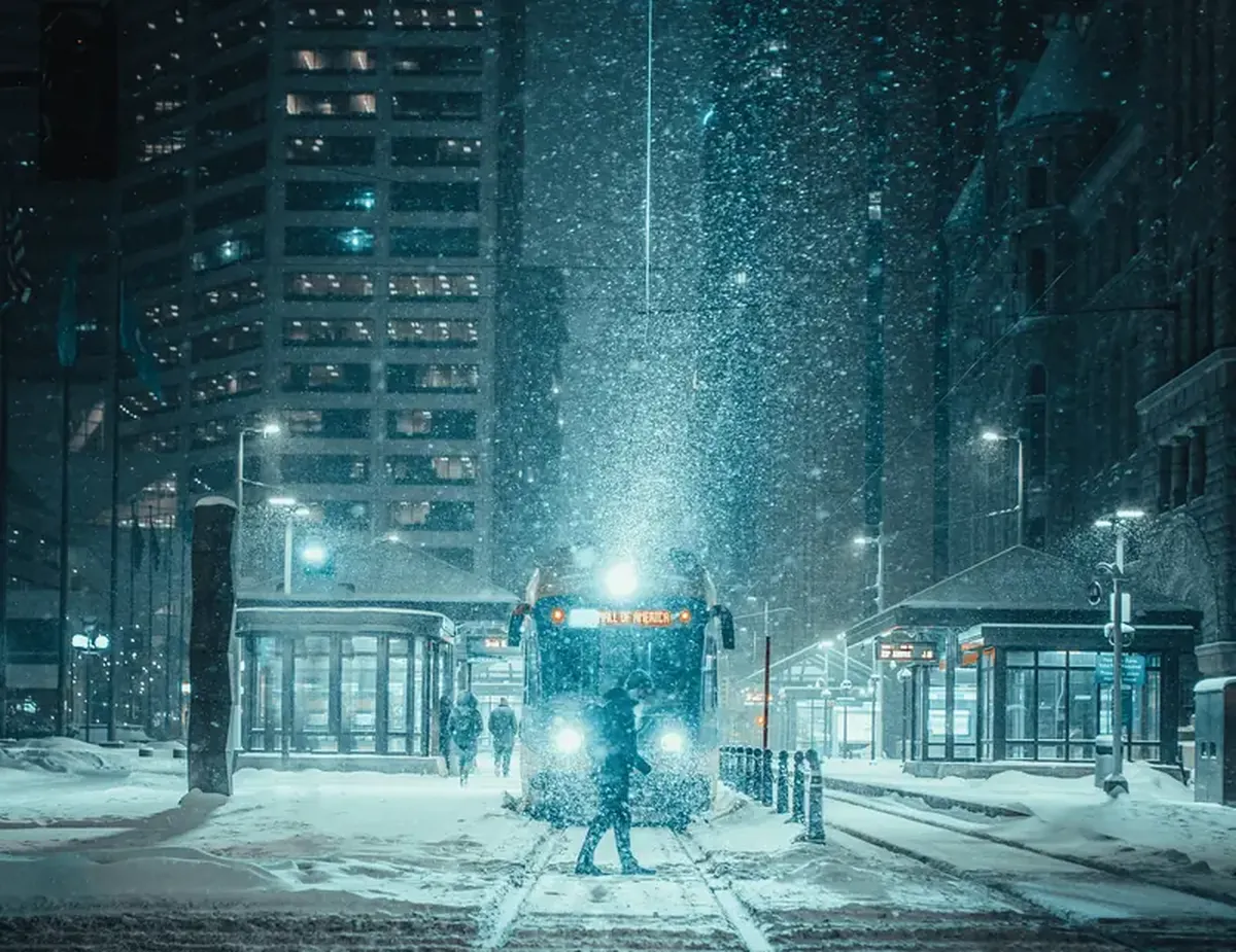 Slippery season: guidelines for behavior during icy conditions.