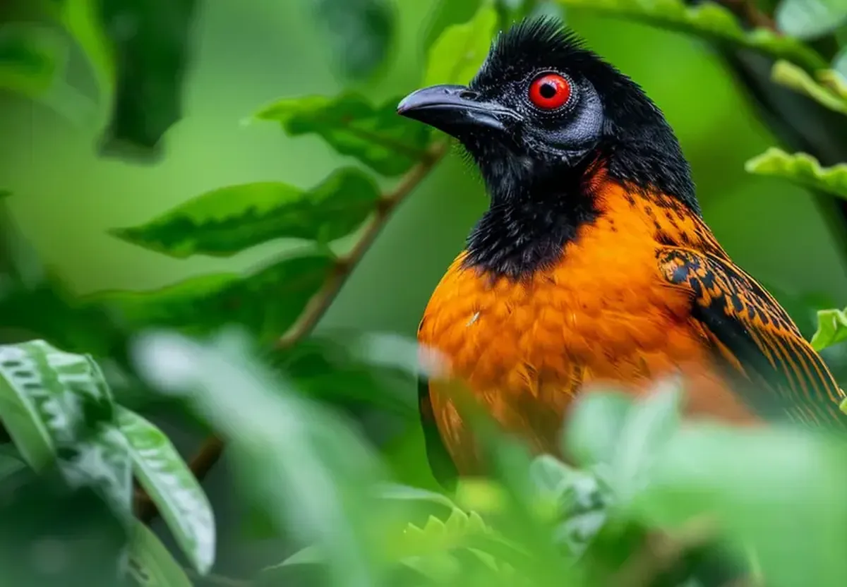 In New Guinea, there's a bird that can kill with its feathers.
