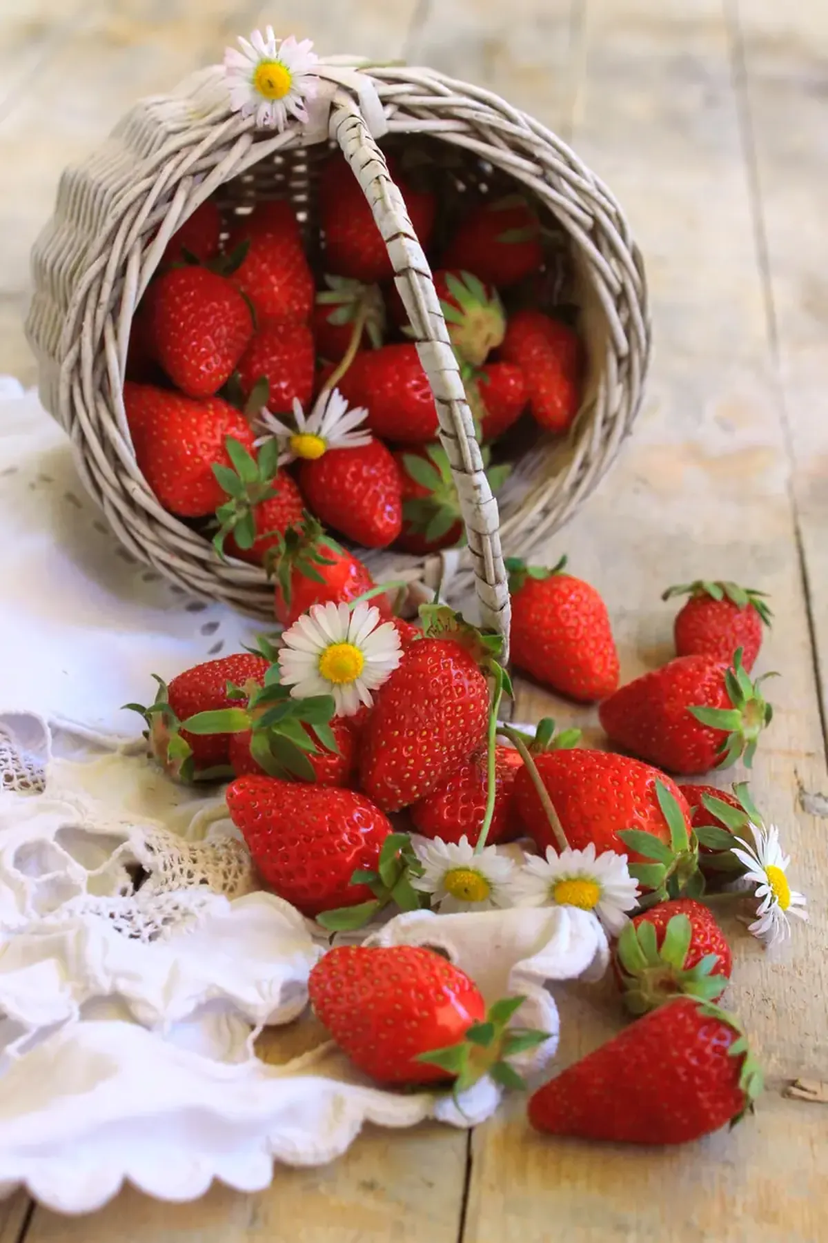 Strawberries are the star of the season.