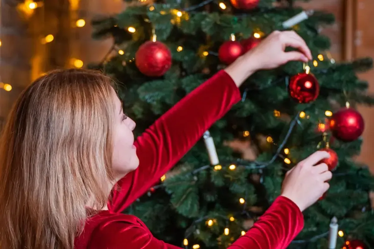 Christmas tree ornaments harbor five times more germs than a toilet.