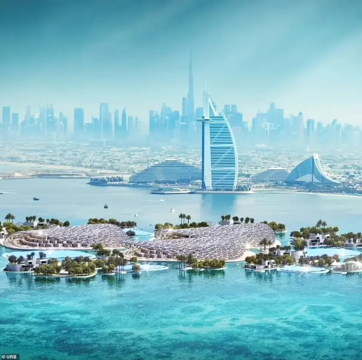 Dubai Is Building the World's Largest Artificial Reef 4 Near Dubai, the world's largest artificial reef will be constructed.
