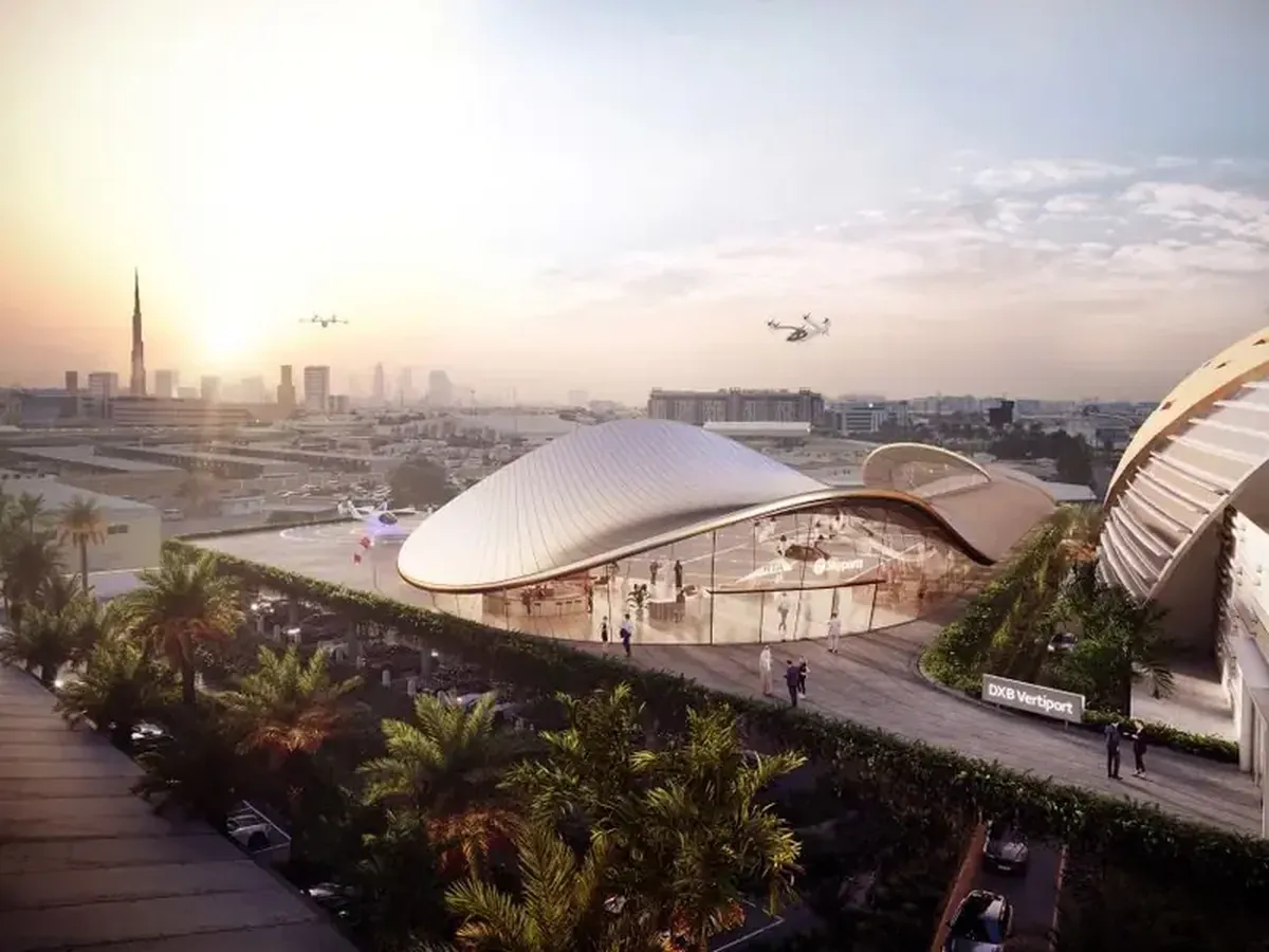 Inside Dubai's Futuristic Air-Taxi Vertiport 3 Dubai will build a futuristic terminal for air taxis.