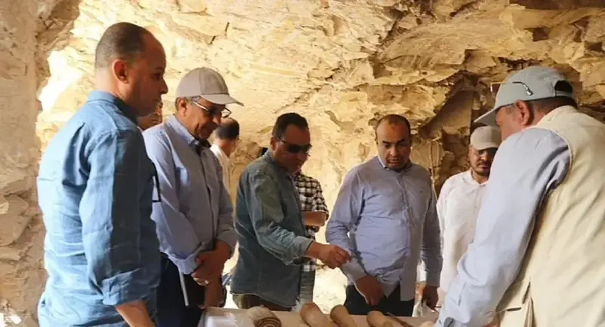 Three previously unknown tombs dating back 3,500 years have been discovered in Egypt.
