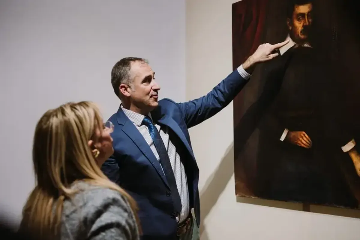 Conservators Reveal a Man with Books Hidden Under Titian's Ecce Homo 5 Beneath Titian's masterpiece lay a portrait of a man with books.