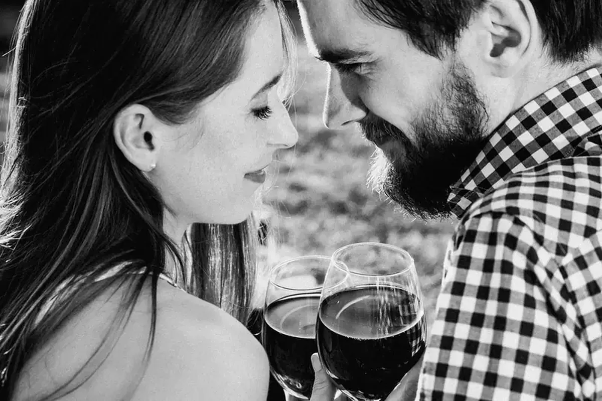 How a Glass of Red Wine Might Boost Your Sex Life 3 Tempting and beneficial, red wine enhances intimacy.