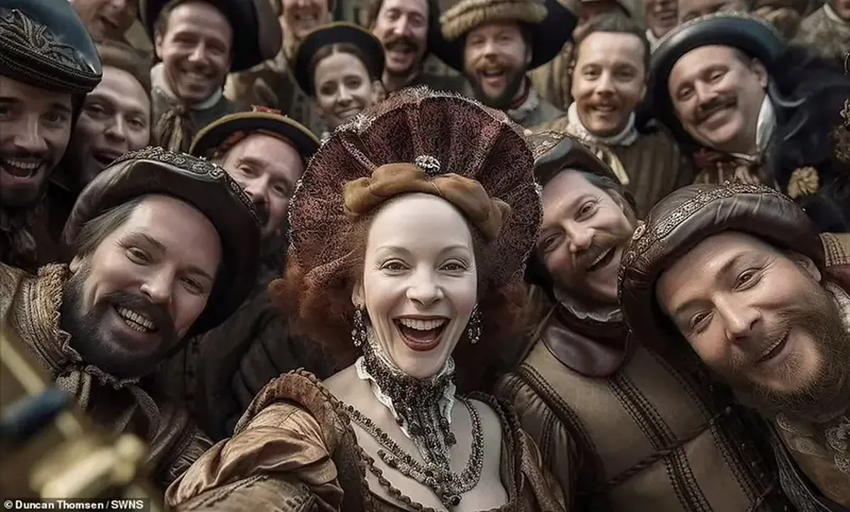 Jesus, Napoleon, Cleopatra: artificial intelligence has generated selfies of historical figures.