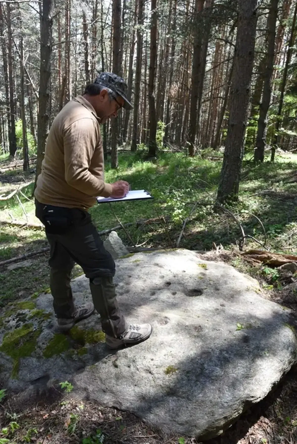 A prehistoric star map carved into stone has been discovered in Bulgaria.