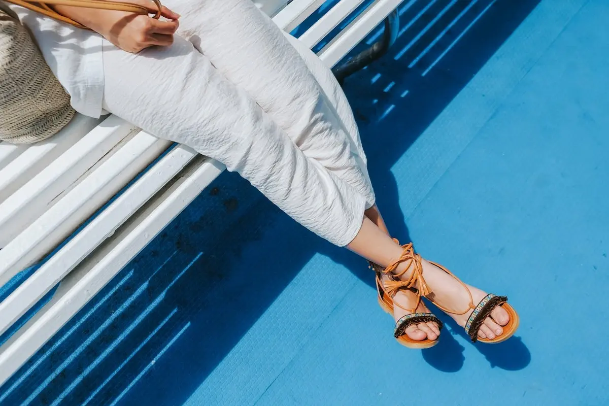 Feet in Sandals