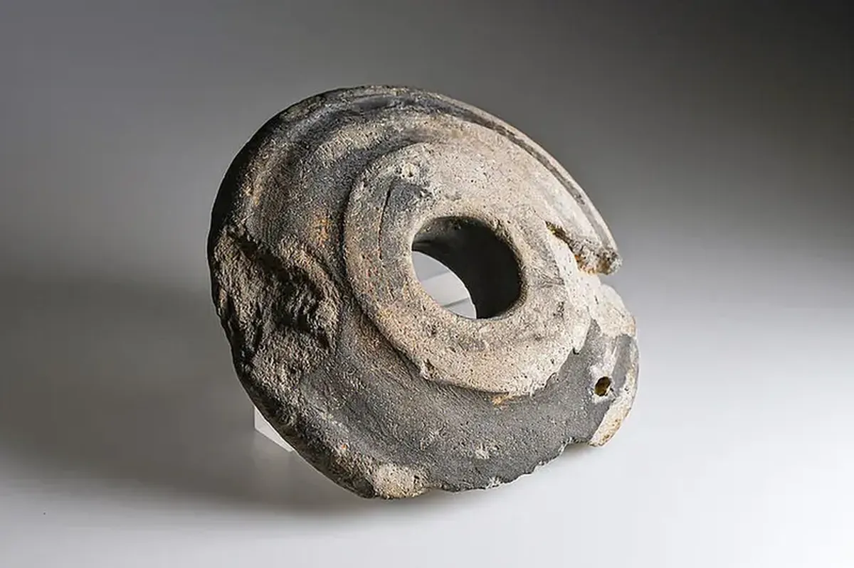 Rare 13th-Century Coin Hoard Unearthed at Berlin's Molkenmarkt 5 Ceramic sinker (14th century)