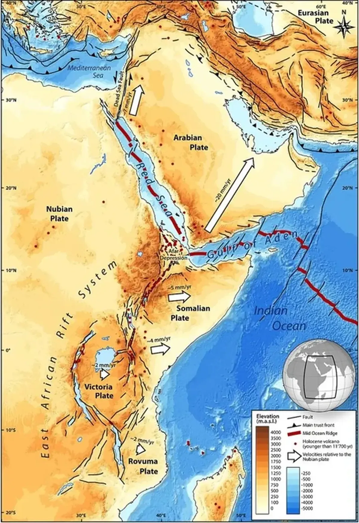 Geologists have detected a pulse beneath Africa: the Earth's crust is tearing apart.