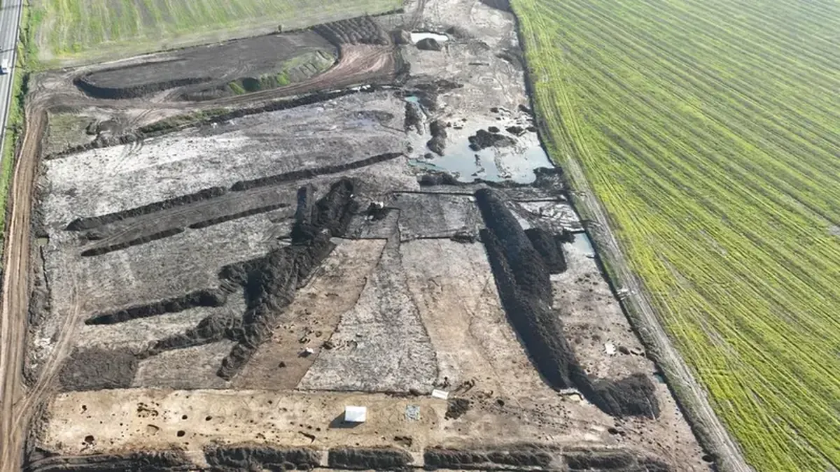 Archaeologists Unearth Huge Celtic Settlement and Treasure in Czech Republic 4 A large Celtic settlement containing treasures has been discovered in the Czech Republic.