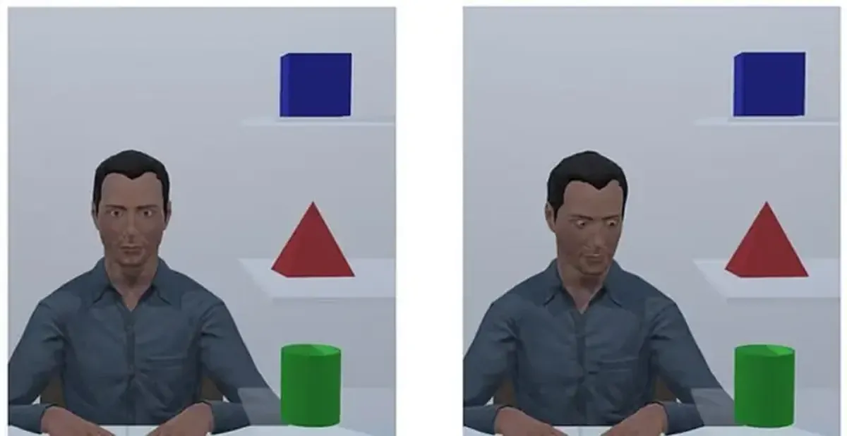 Learning from Mr. Bean: the magical eye signal will help you get what you want.