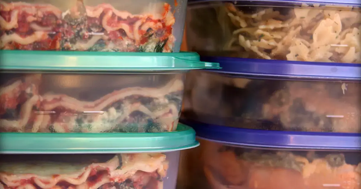 Items in the freezer