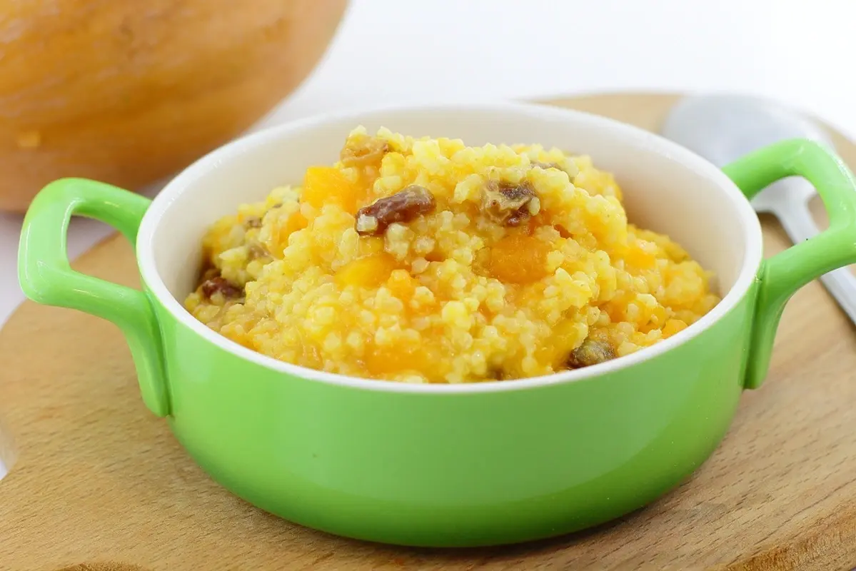 Pumpkin Porridge with Raisins